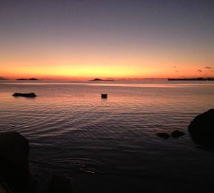 Sunset from Amitie Beach