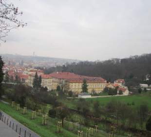 Blick vom Kloster Strachov