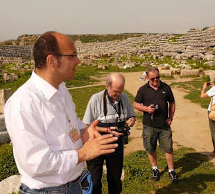 Reiseleiter in Perge;