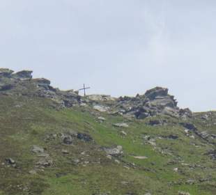 Bergwanderung auf dem Grat