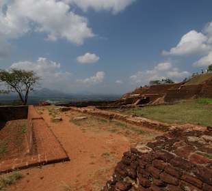 Panorama ruin zamku