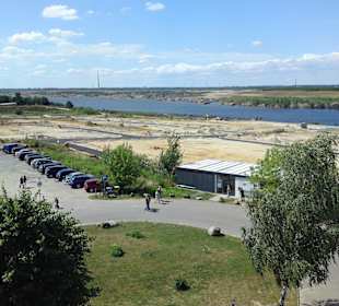 Ausblick auf den See Juli 2010