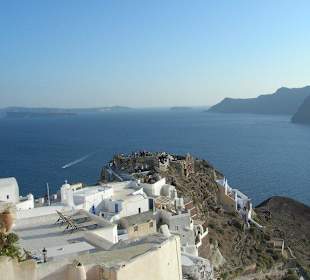 Panorama a Santorini