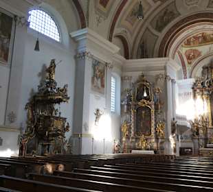 Ruhpolding: die kath. Kirche St. Georg