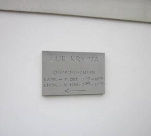 Kloster Hegne Krypta