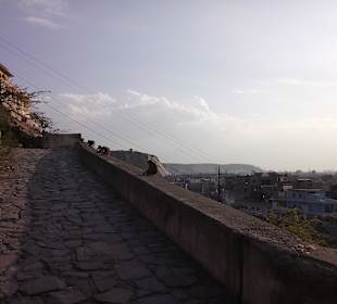 Wejście na wzgórze do świątyni