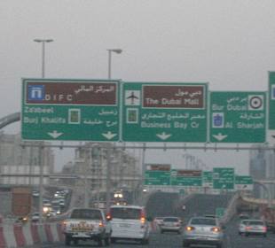 Straßenverkehr in der Innenstadt