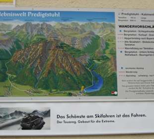 Am Eingang zur Predigtstuhlbahn