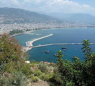 Aussicht von der Burg aus