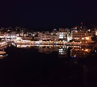 Agios Nikolaos - See bei Nacht