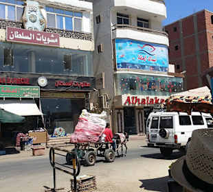 Auf den Strasse Hurghadas