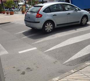 Mallorca Alcudia Bodenwelle-1 aus Asphalt