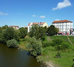 Blick von der Oderbrücke