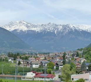 Ausblick bei der auffahrt