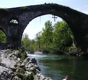 El puente romano de Cangas de Onís 