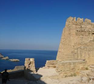Ausblick auf die Lindos-Bucht