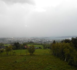 Ausblick vom Ullandhaugtårnet