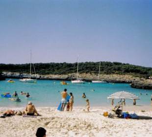 Strand von Cala Mondrago