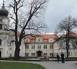 Ansicht Schloss mit Kapelle