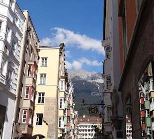 Ein immer wieder schöner Blick auf die Berge