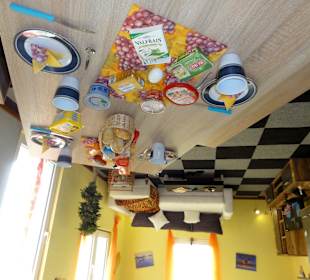 Der gedeckte Frühstückstisch