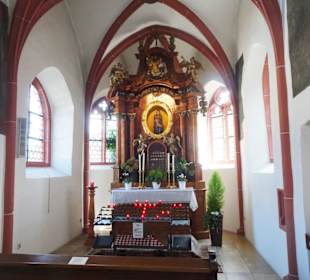 In der Gnadenkapelle der Wallfahrtskirche