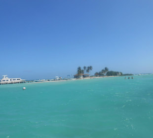 Blick auf die Insel