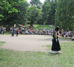 Mittelalterlichen Tage in der Festung