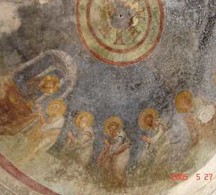 Im alten Gebäude die Decke