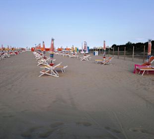 Strand in Bibione Juni 2012