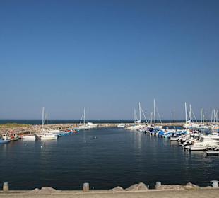 Blick über den Yachthafen
