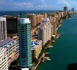 Rundflug über Miami