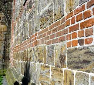 Mischung der Mauerwerke