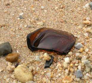 Fundstück am Strand