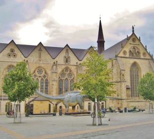 Blick über den Domplatz 