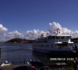 Anlegestelle der Fähre Brännö