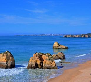Strand vor Praia da Rocha