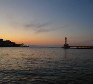 Abendstimmung in Chania
