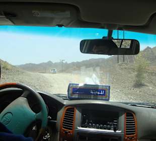 Fahrt zu den Hatta-Pools