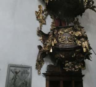 Innenansicht der Karmelitenkirche in Bad Neustadt