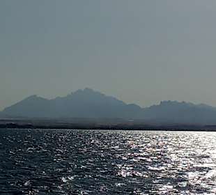 Rückfahrt im Dämmerlicht