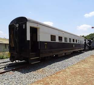 Waggon der Ugandabahn