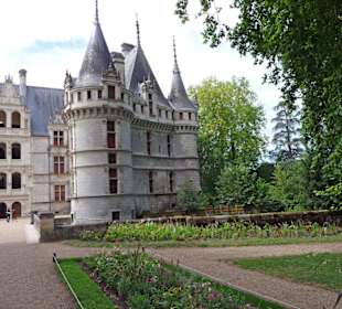 Das Schloss Azay-le-Rideau