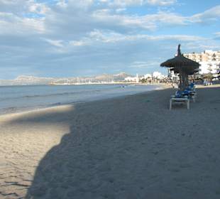 Der Strand in der Vorsaison