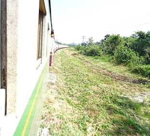 Auf dem Weg nach Nam Tok