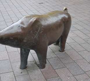 Ansichten des Denkmals in der Sögestraße