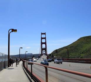 Golden Gate Bridge von Süden aus