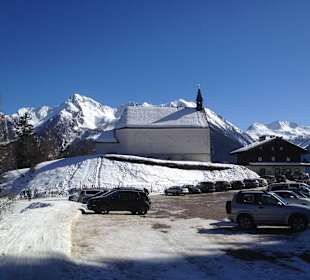 Parkplatz St. Moritz am Skiweg