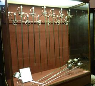 Waffenausstellung im Großmeisterpalast