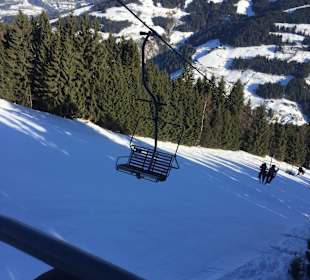 Mit Sessellift runter